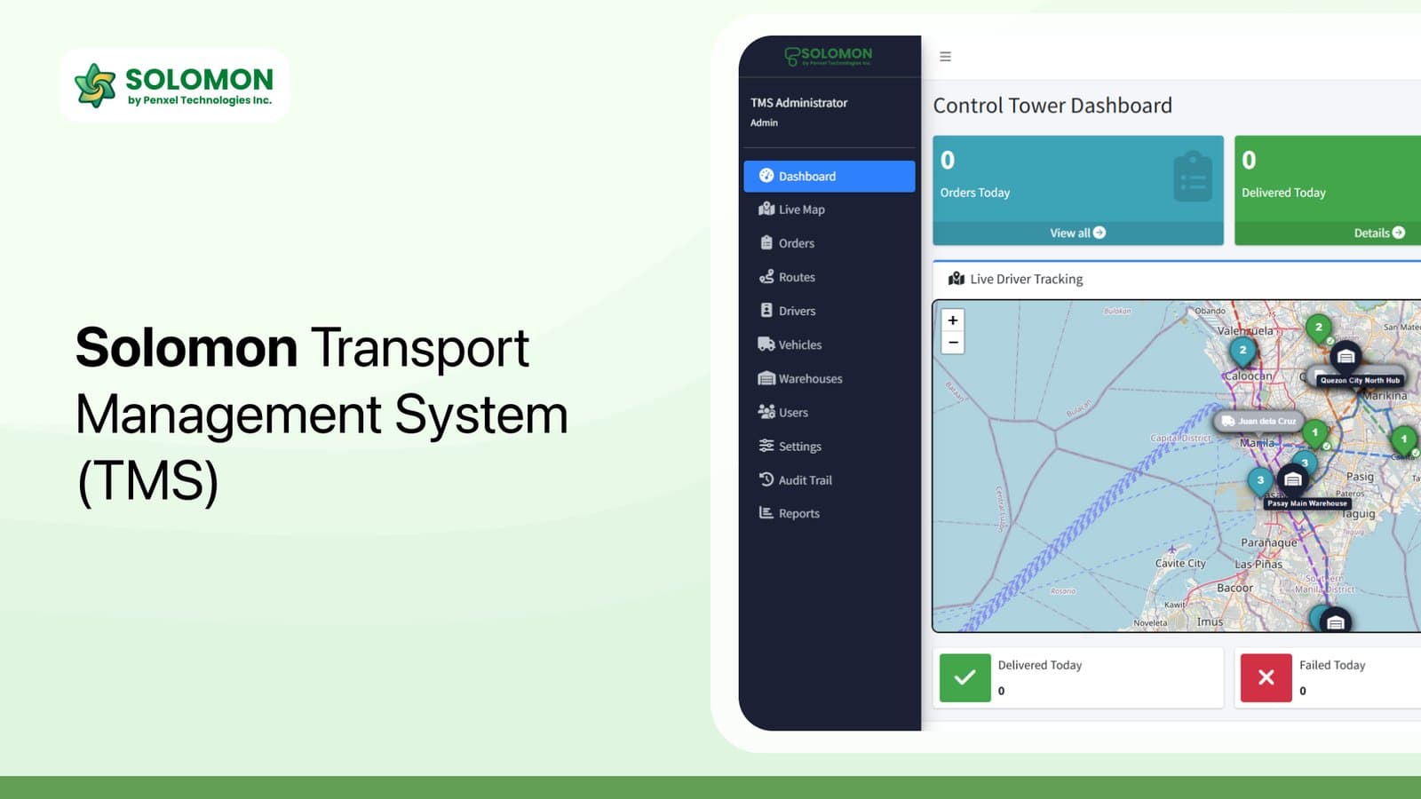 Solomon Transport Management System (TMS)